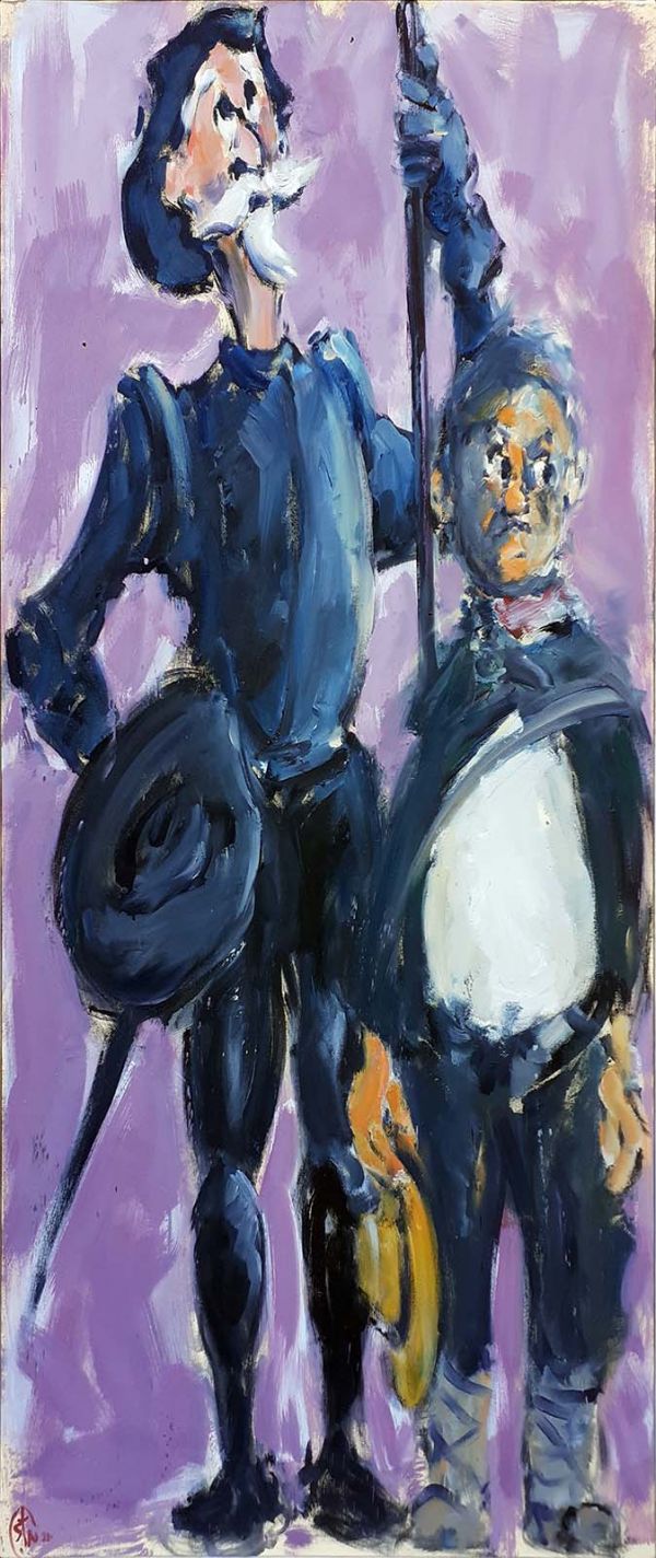 Don Quijote y Sancho Panza - Steffen Wriecz